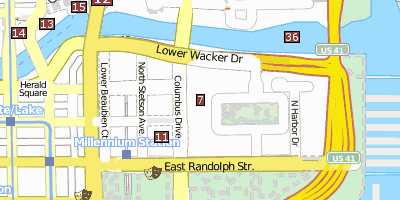 Lakeshore East Stadtplan