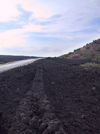 Foto Erstarrte Lava