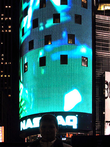 Times Square bei Nacht Foto 