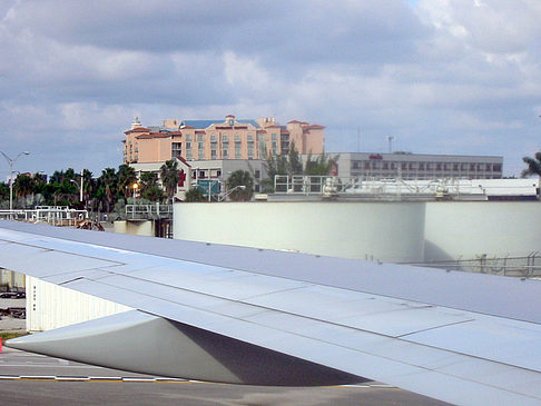 Landeanflug auf Miami Foto 