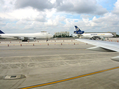 Landeanflug auf Miami Foto 