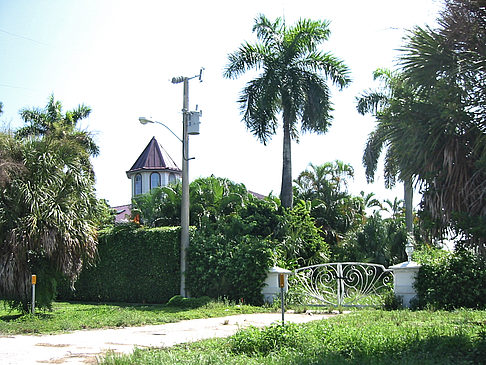 Straßenrand auf Marco Island Fotos