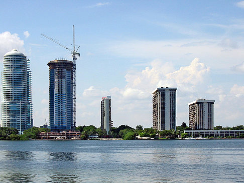 Fotos Blick vom Wasser auf Miami