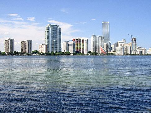 Fotos Blick vom Wasser auf Miami