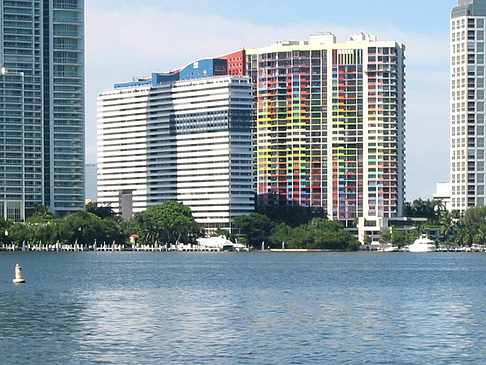 Foto Blick vom Wasser auf Miami - Miami