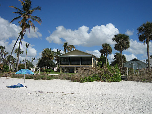 Häuser am Strand Foto 