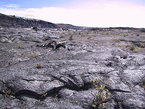 Erstarrte Lava Foto 