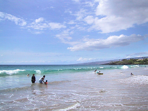 Der Strand von Hawaii Fotos