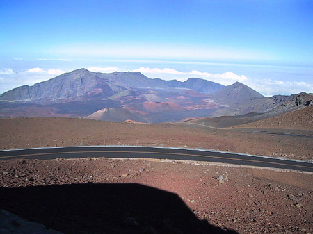 Wüstenlandschaft von Maui Fotos