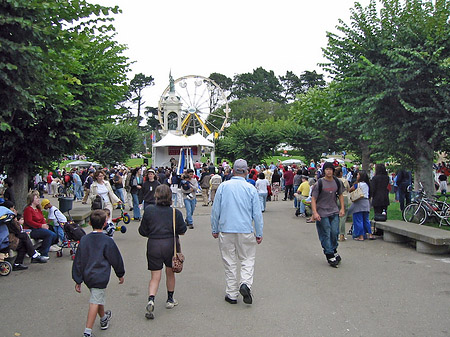 Golden Gate Park mit Botanischen Garten Fotos