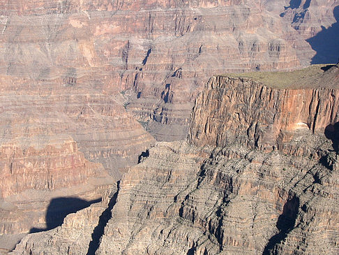 Per Hubschrauber im Grand Canyon