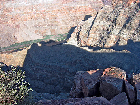 Per Hubschrauber im Grand Canyon Foto 