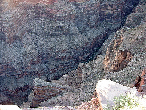 Per Hubschrauber im Grand Canyon