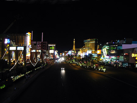 Las Vegas bei Nacht Foto 