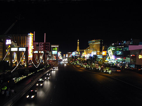 Las Vegas bei Nacht Foto 