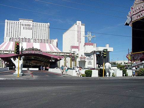 Las Vegas aus dem Auto Fotos