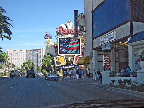 Foto Las Vegas aus dem Auto