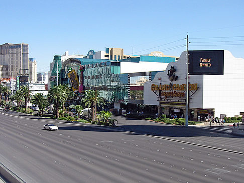 Foto Las Vegas aus dem Auto