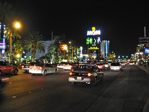 Foto Hotel MGM bei Nacht - Las Vegas